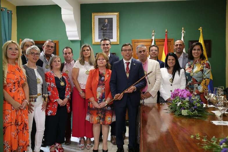 Corporación municipal de Valsequillo (Foto TA)